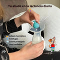 Extractor Manual De Leche Materna Nuby Silicona Portátil - imagen 5