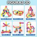Bloques Magnéticos de Libre Armado 56 Piezas - imagen 10