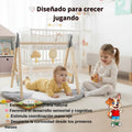 Gimnasio Nordico Infantil Madera Con Alfombra Actividades - imagen 4