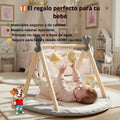 Gimnasio Nordico Infantil Madera Con Alfombra Actividades - imagen 5