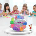 Kit de Gomitas Flor para Pulseras Infantil | Set Creativo para Armar Accesorios - imagen 4