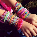Kit de Gomitas Flor para Pulseras Infantil | Set Creativo para Armar Accesorios - imagen 2