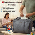 Bolso de Maternidad Grande con Cambiador | Organizador para Bebé con Múltiples Compartimentos - imagen 2