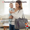 Bolso de Maternidad Grande con Cambiador | Organizador para Bebé con Múltiples Compartimentos - imagen 7