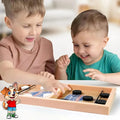Juego De Mesa Mini Hockey Con Puck Futbolito Con Dedos Niños - imagen 3