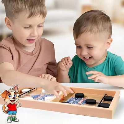 Juego De Mesa Mini Hockey Con Puck Futbolito Con Dedos Niños