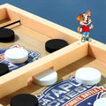 Juego De Mesa Mini Hockey Con Puck Futbolito Con Dedos Niños - imagen 4