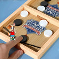 Juego De Mesa Mini Hockey Con Puck Futbolito Con Dedos Niños - imagen 5
