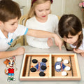 Juego De Mesa Mini Hockey Con Puck Futbolito Con Dedos Niños - imagen 7