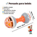 Sonajero Mordillo para Bebé Tipo Mancuerna | Juguete Sensorial Didáctico y Seguro - imagen 8