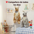 Peluche Canguro con Cría | Juguete Suave y Tierno para Niños - imagen 4