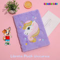 Libreta Unicornio Plush A5 para Niñas | Cuaderno Peluche Suave y Creativo - imagen 5