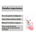 Perro Inteligente Peluche Camina Ladra Y Habla Repite Voces - imagen 7