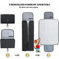Cambiador Impermeable Portátil para Bebé: Cómodo y Seguro - imagen 4