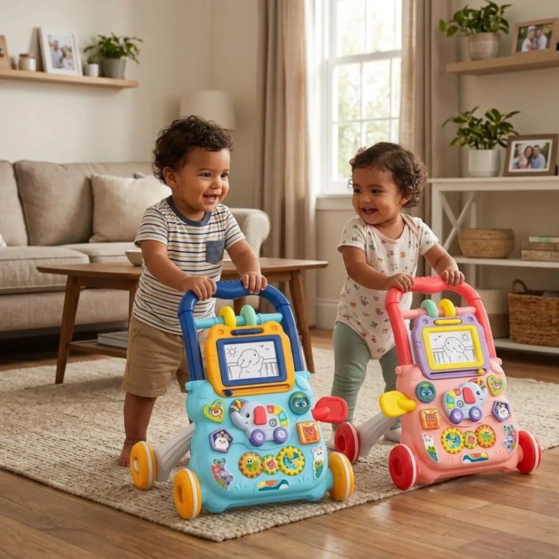 Caminador Didáctico para Bebés | Andador con Actividades Educativas