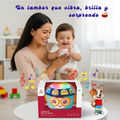 Tambor sacudible infantil con música y luces - imagen 5