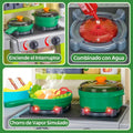 Cocinita de Juguete con Luces y Sonidos | Set de Cocina Infantil Educativo con Accesorios y Funciones Realistas - imagen 7
