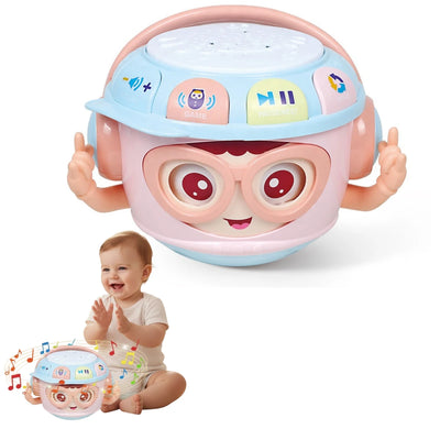 Tambor sacudible infantil con música y luces