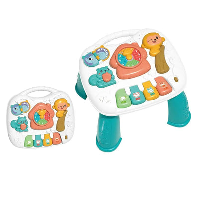 Mesa de Actividades Musical para Bebés | Juguete Didáctico Interactivo con Sonidos y Luces