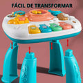 Mesa de Actividades Musical para Bebés | Juguete Didáctico Interactivo con Sonidos y Luces - imagen 7