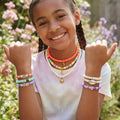 Kit de Cuentas de Arcilla Polimérica 24 Colores | Set para Pulseras y Collares DIY Infantil - imagen 3