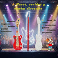 Guitarra eléctrica infantil con luces y sonidos musicales - imagen 11