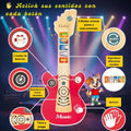 Guitarra eléctrica infantil con luces y sonidos musicales - imagen 9
