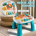 Mesa de Actividades Musical para Bebés | Juguete Didáctico Interactivo con Sonidos y Luces - imagen 11