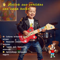 Guitarra eléctrica infantil con luces y sonidos musicales - imagen 13