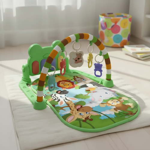 Alfombra Musical para Bebés con Actividades | Tapete Interactivo con Sonidos y Luces