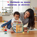 Cubo de Madera Actividades 5 en 1 para Bebés - imagen 10