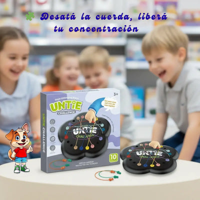 Juego de mesa desata cuerdas rompecabezas didáctico