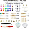 Kit de Cuentas de Arcilla Polimérica 24 Colores | Set para Pulseras y Collares DIY Infantil - imagen 4