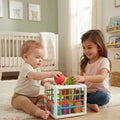Cubo Sensorial Montessori con Bandas Elásticas | Juguete de Encastre para Bebés con Formas - imagen 13