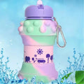 Botella De Agua Plegable Llavero Deportiva - imagen 7