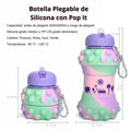 Botella De Agua Plegable Llavero Deportiva - imagen 8