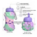 Botella De Agua Plegable Llavero Deportiva - imagen 9