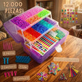 Set de 12.000 Piezas Gomitas para Pulseras COLORIDAS - imagen 1