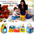 Cubo de Actividades Didactico Montessori Con Sonido y Luces - imagen 8