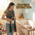 Fular Portabebé Ergonómico de Algodón Elástico | Cargador Suave y Seguro para Bebés - imagen 9