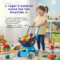 Carrito de Compras Infantil con Accesorios | Juguete de Imitación Educativo para Niños - imagen 8