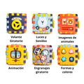 Cubo de Actividades Didactico Montessori Con Sonido y Luces - imagen 14