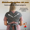 Fular Portabebé Ergonómico de Algodón Elástico | Cargador Suave y Seguro para Bebés - imagen 6