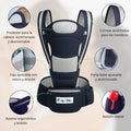 Sillita Porta Bebé Ergonomica Pequitas: 10 en 1 hasta 36 meses - imagen 13