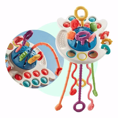 Sonajero Multisensorial Montessori para Bebés