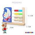 Ábaco Infantil de Madera Educativo | Aprende a Sumar y Restar Jugando - imagen 5