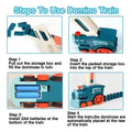 Tren Juguete Didáctico Niños Con Música Y Piezas - imagen 3