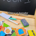 Pizarra 2 en 1: Imantada Con Piezas y Tizas - imagen 6