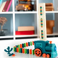 Tren Juguete Didáctico Niños Con Música Y Piezas - imagen 9