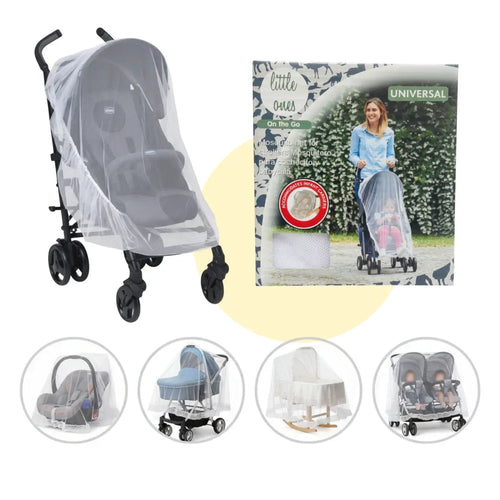 Mosquitero universal para bebé con malla transpirable y ajuste elástico